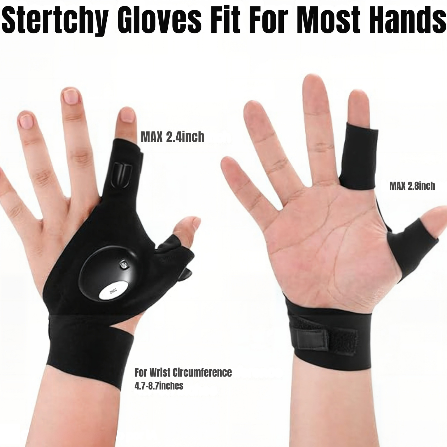 Flashlight Gloves